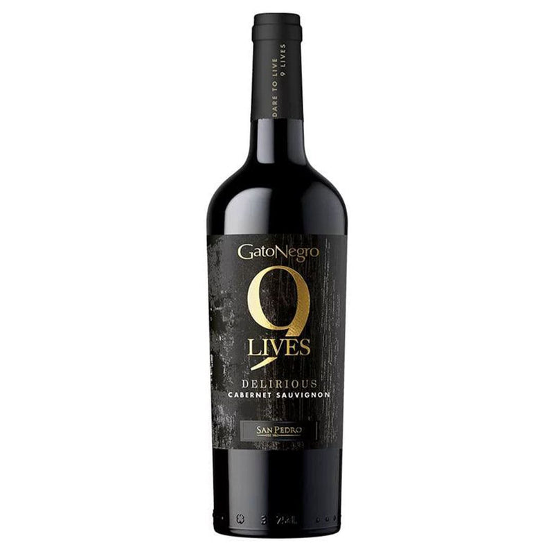 Vinho Gato Negro 9 Lives Reserva Cabernet Sauvignon 750ml