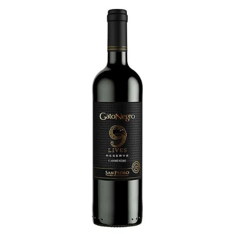 Vinho Gato Negro 9 Lives Reserva Carmenere