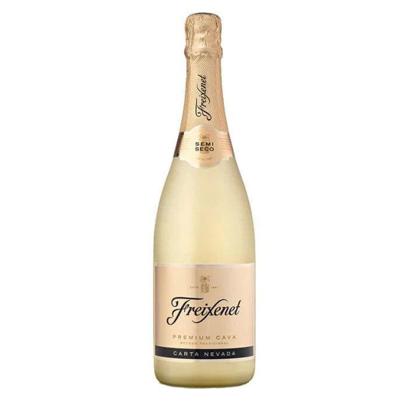 Kit Com 3 Unidades Espumante Cava Freixenet Carta Nevada Semi Seco 750 ml