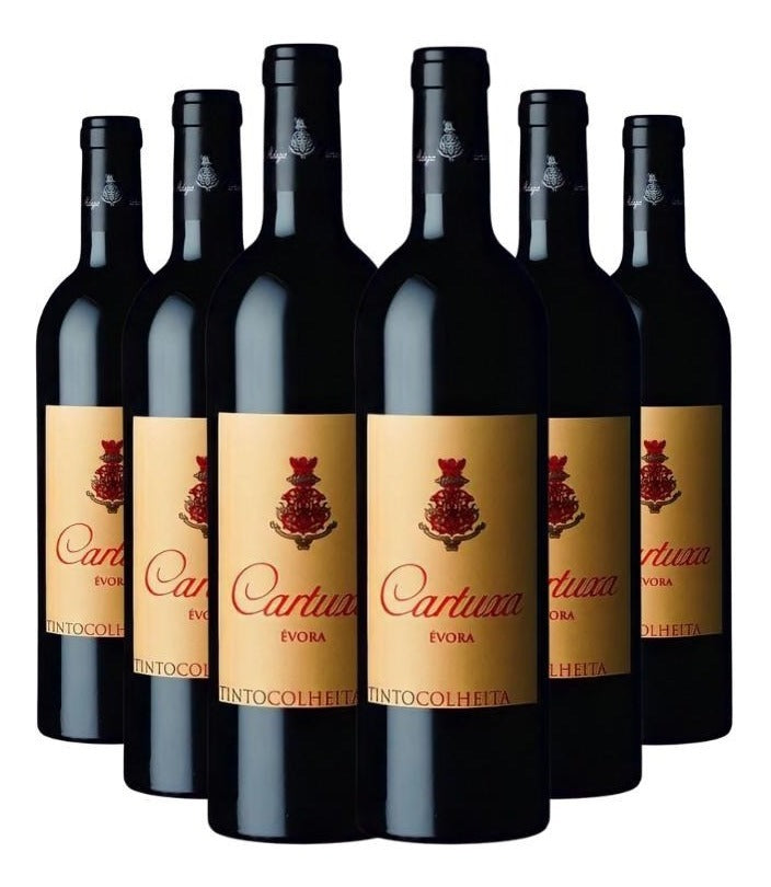 Vinho Portugues Cartuxa Colheita Tinto 750 Ml Pack C/ 06 Un