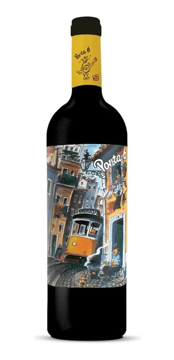 Vinho Português Porta 6 Tinto 750ml Kit 24 Unidades