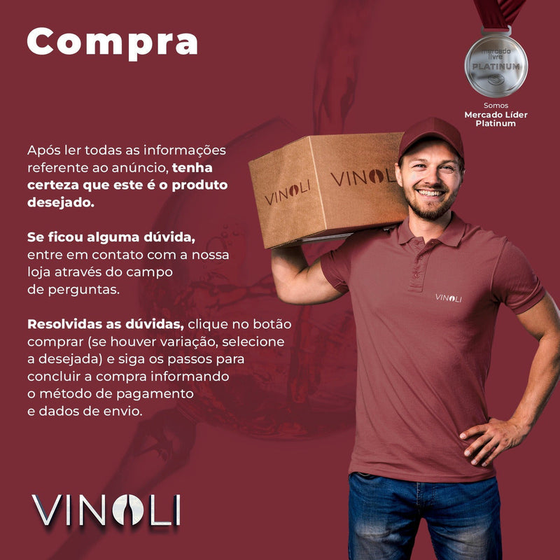 Vinho Fino Tinto Chileno Vik 1,5 L