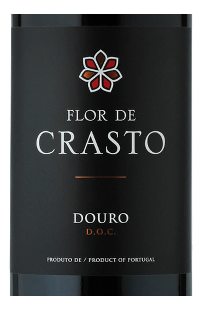 Kit Com 12 Un Vinho Flor De Crasto Tinto 750 Ml