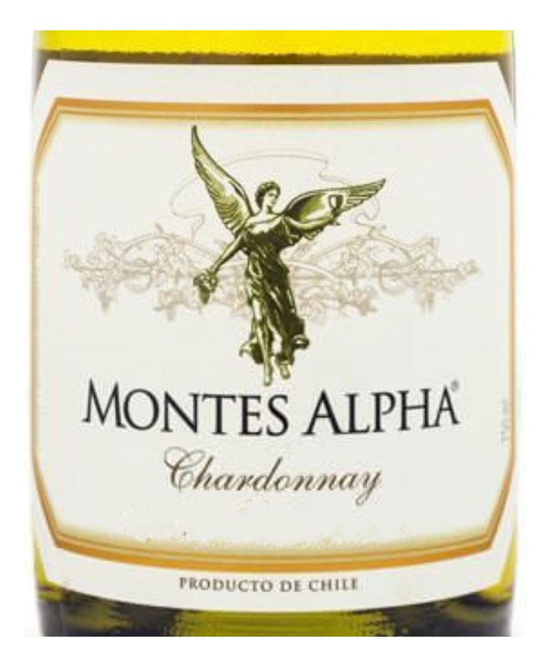 Vinho Montes Alpha Chardonnay 750 Ml  Kit 06 Un