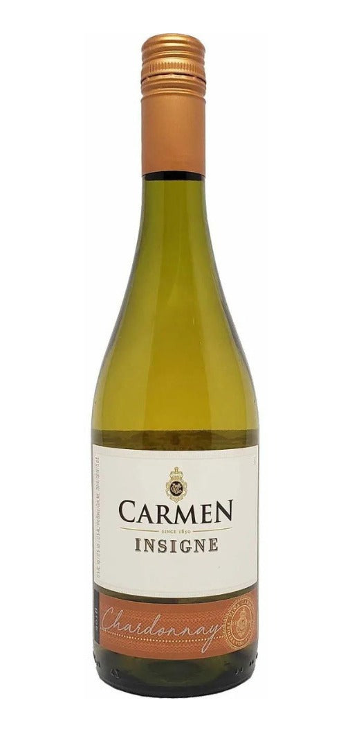 Vinho Carmen Insigne Chardonnay 750 Ml Kit Com 12 Un