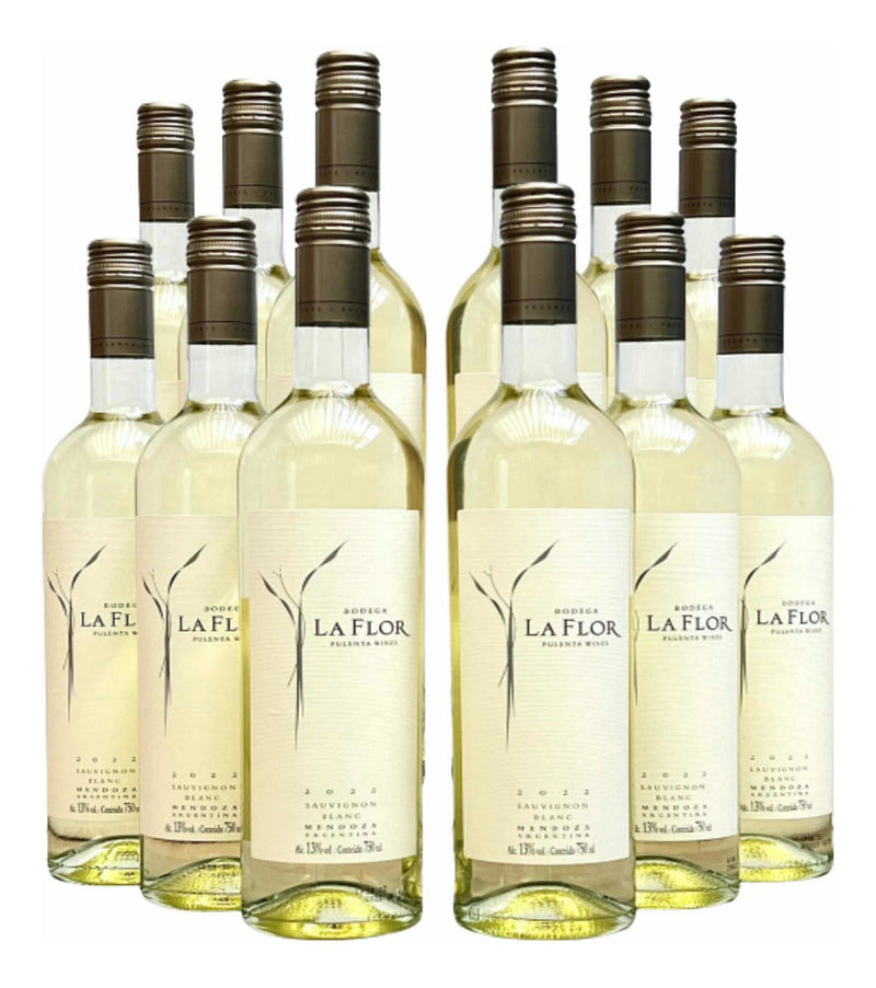 Vinho La Flor Sauvignon Blanc | Kit Com 12 Garrafas | Oferta