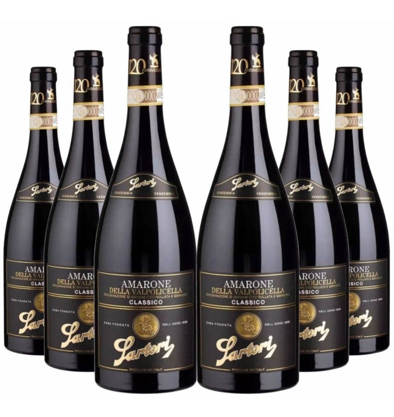 Vinho Amarone Della Valpolicella Centoventi 2012  Kit 6 Grfs