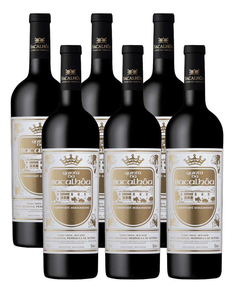 Pack 06 Un Vinho Quinta Da Bacalhoa Tinto Cabernet Sauvignon