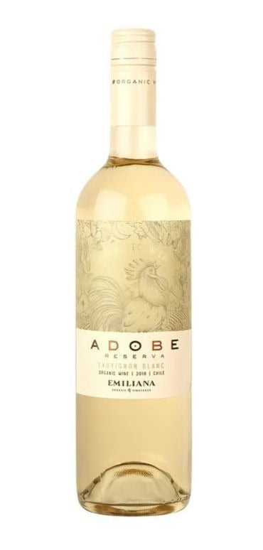 Kit 12 Un Vinho Adobe Emiliana Sauvignon Blanc 750ml