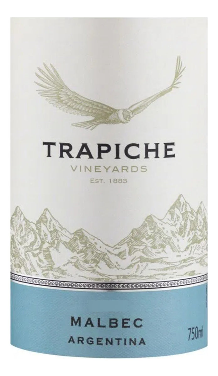 Trapiche Vineyards Malbec 750ml - Caixa com 6