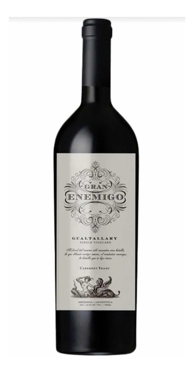 Vinho Gran Enemigo Gualtallary 2019 Safra Premiada 100 Pts