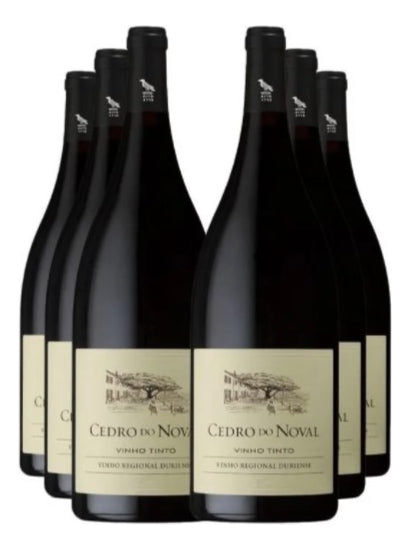 Vinho Português Cedro Do Noval Tinto 750ml Kit 6 Unidades