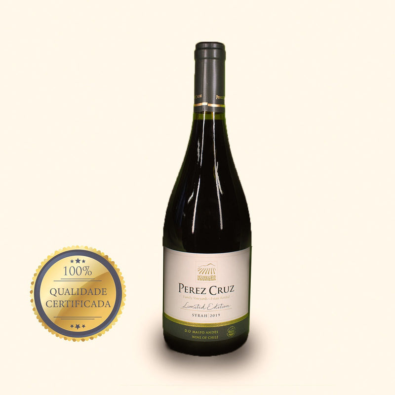 Vinho Chileno Perez Cruz Syrah Importado Promoção Envio Hoje