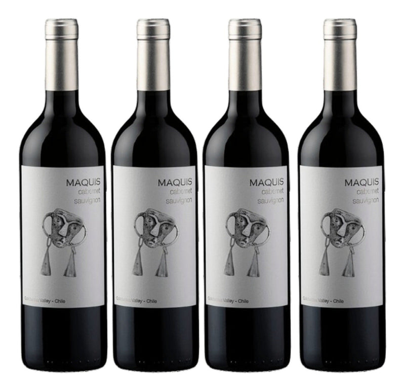 Kit 4 Vinho Tinto Maquis Cabernet Versão Limitada Delicioso