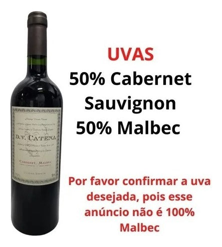 Kit 18 Vinhos Tinto Argentino Malbec Sauvignon Dv Catena