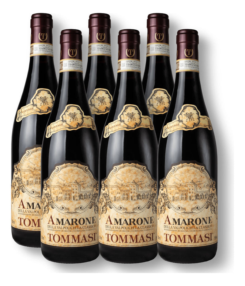 Vinho Italiano Tommasi Amarone Della Valpolicella 750ml 6 Un