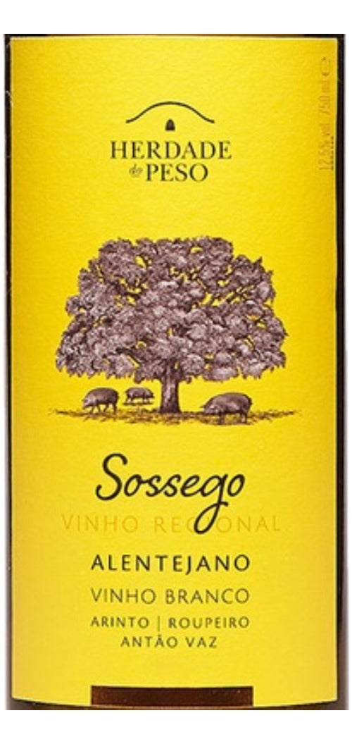 Vinho Sossego Branco 750 Ml Kit 12 Un