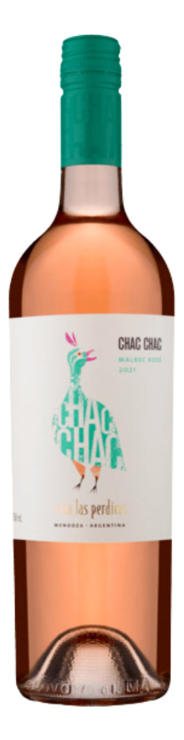 Vinho Malbec Chac Chac 2019 adega Viña Las Perdices 750 ml em um estojo de papelão