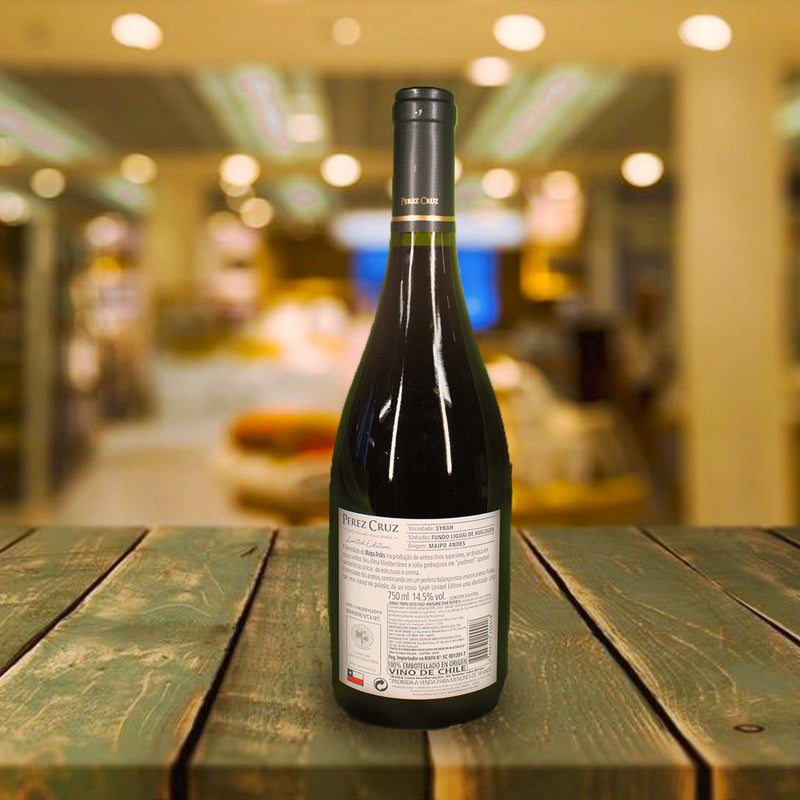 Vinho Chileno Perez Cruz Syrah Importado Promoção Envio Hoje