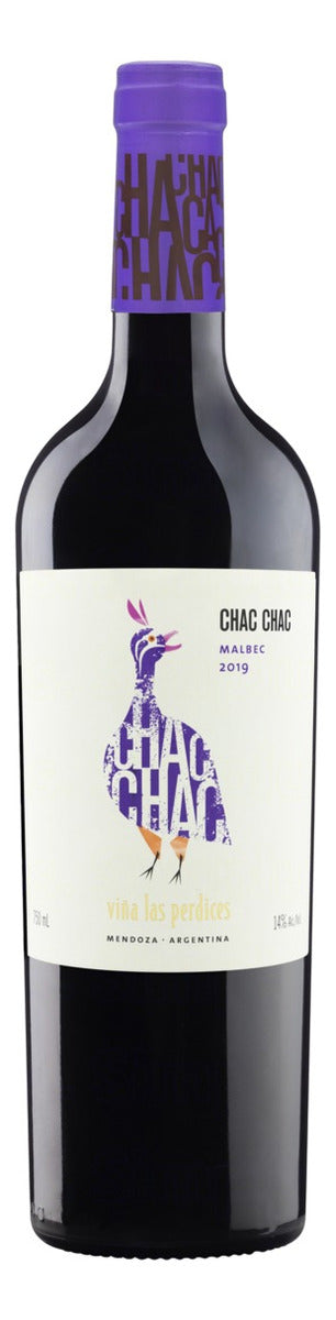 Vinho argentino tinto seco Chac Chac Malbec Mendoza garrafa 750ml