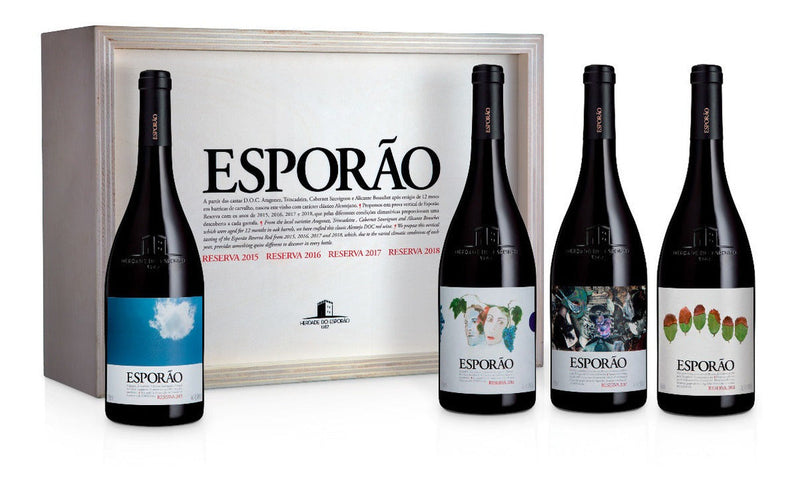 Kit Esporão Reserva Tinto Vertical 4 X 750ml