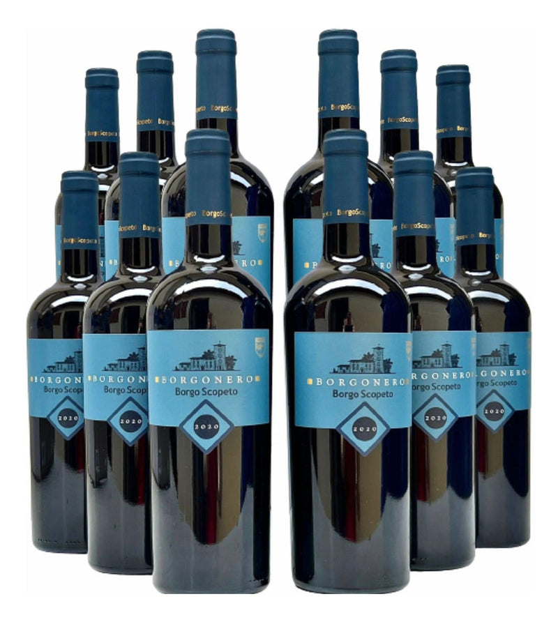 Vinho Caparzo Borgonero Scopeto | Kit Com 12 Grfs | Oferta