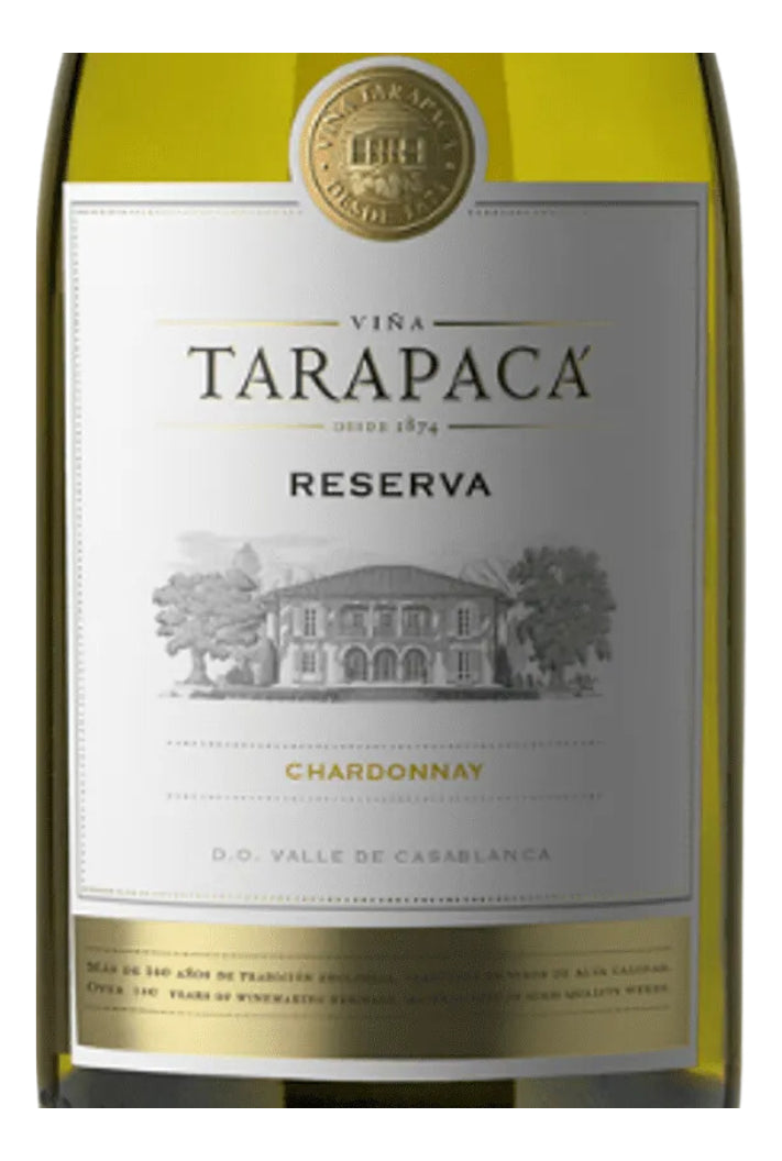 Vinho Tarapaca Reserva Chardonnay 750 Ml Kit 12 Un