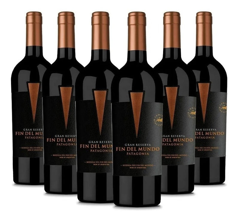 Vinho Gran Reserva Fin Del Mundo Blend 750ml Kit X 6 U