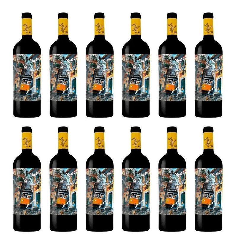 Vinho Português Porta 6 Tinto 750ml Kit 24 Unidades