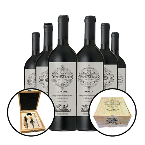 KIT 6 Gran Enemigo Single Vineyard Gualtallary Cabernet Franc 2016